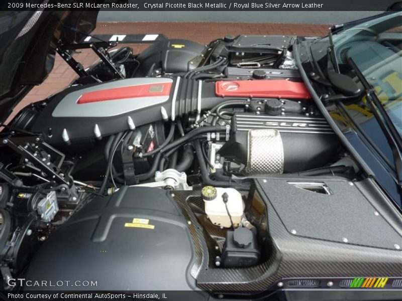  2009 SLR McLaren Roadster Engine - 5.5 Liter AMG Supercharged SOHC 24V V8