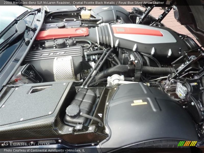  2009 SLR McLaren Roadster Engine - 5.5 Liter AMG Supercharged SOHC 24V V8
