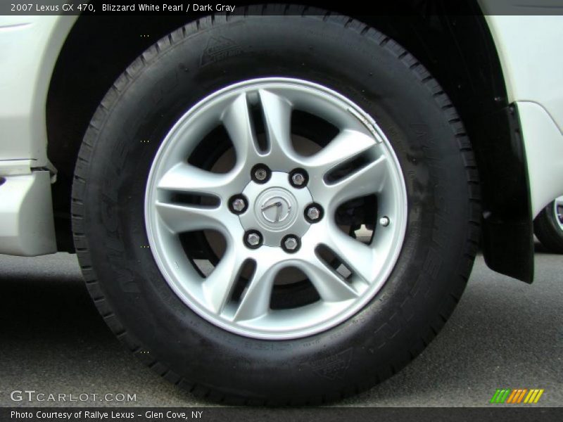 Blizzard White Pearl / Dark Gray 2007 Lexus GX 470