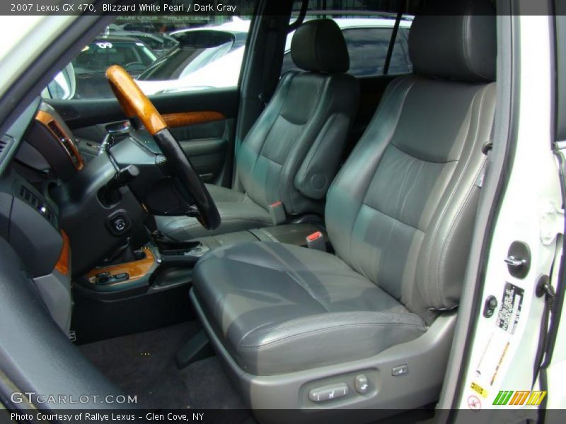 Blizzard White Pearl / Dark Gray 2007 Lexus GX 470