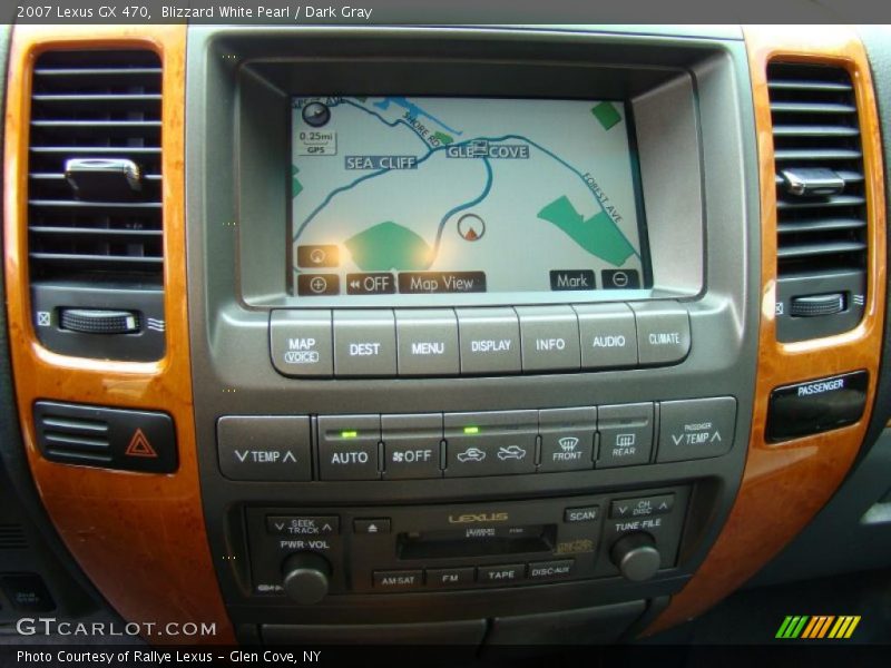Blizzard White Pearl / Dark Gray 2007 Lexus GX 470