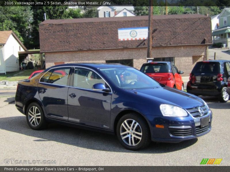 Shadow Blue Metallic / Grey 2006 Volkswagen Jetta 2.5 Sedan