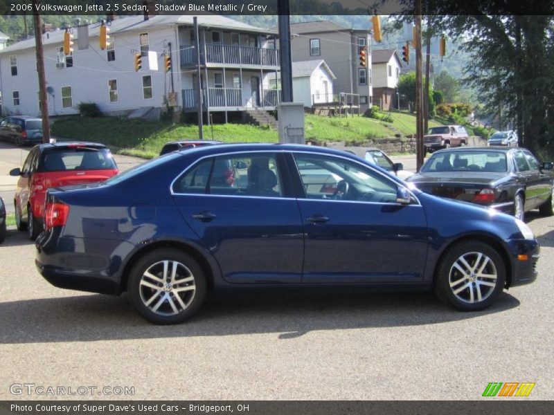 Shadow Blue Metallic / Grey 2006 Volkswagen Jetta 2.5 Sedan