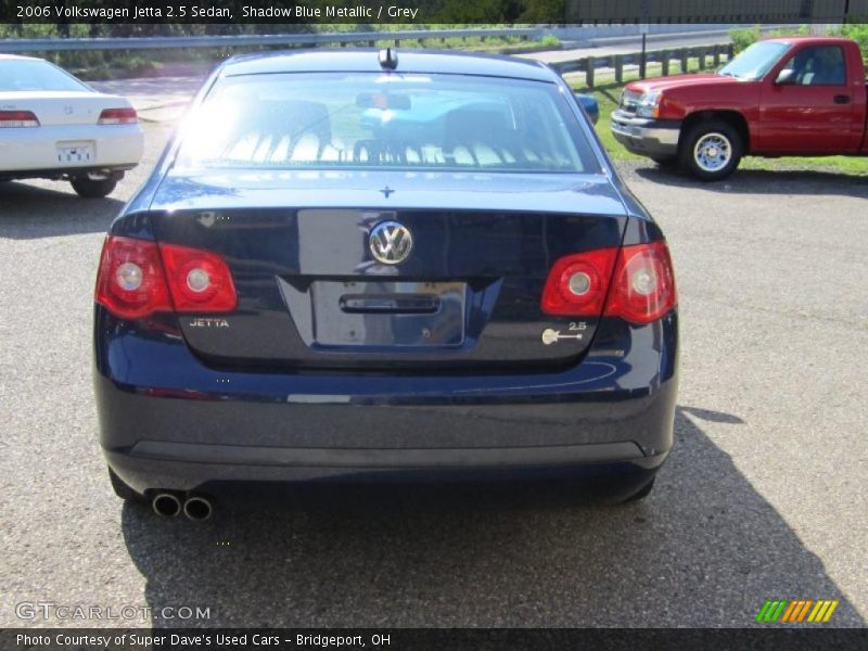 Shadow Blue Metallic / Grey 2006 Volkswagen Jetta 2.5 Sedan