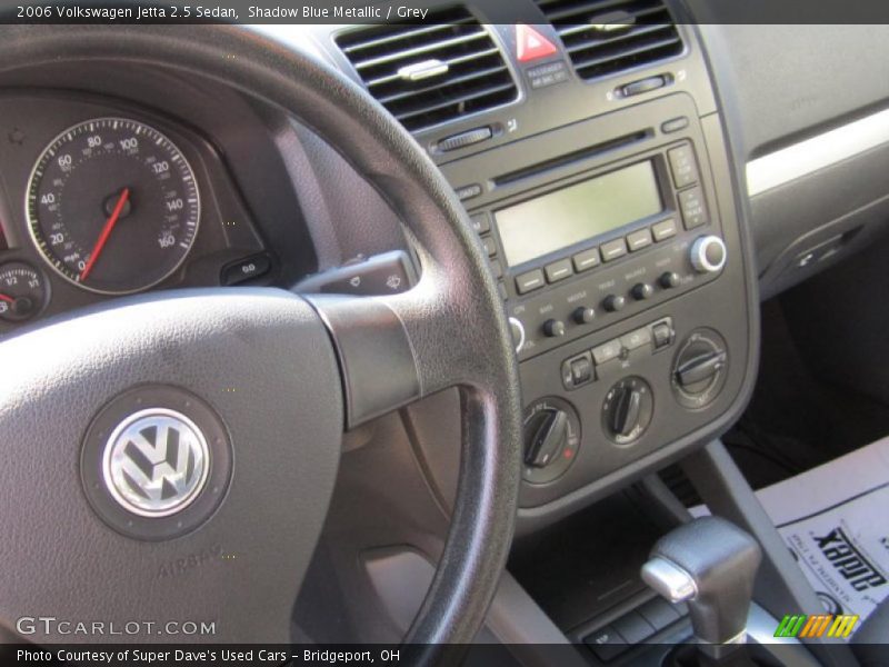 Shadow Blue Metallic / Grey 2006 Volkswagen Jetta 2.5 Sedan