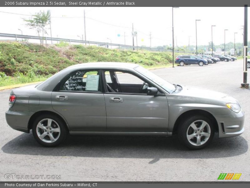 Steel Gray Metallic / Anthracite Black 2006 Subaru Impreza 2.5i Sedan