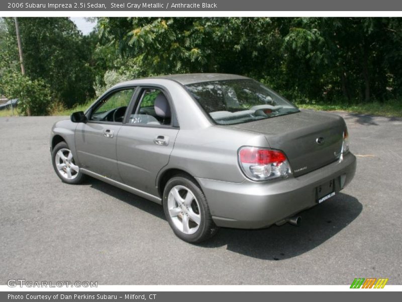 Steel Gray Metallic / Anthracite Black 2006 Subaru Impreza 2.5i Sedan