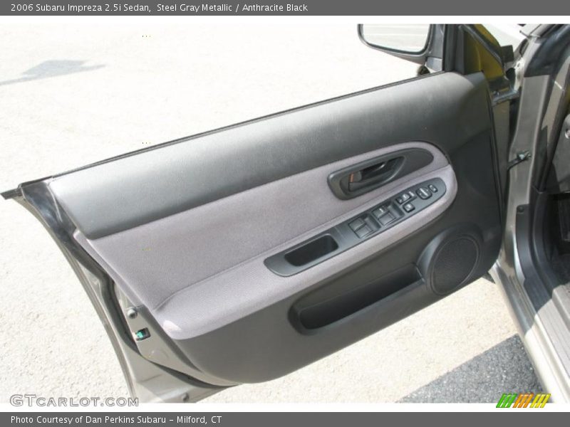 Steel Gray Metallic / Anthracite Black 2006 Subaru Impreza 2.5i Sedan