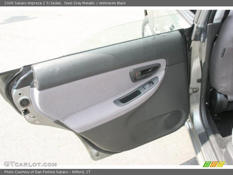Steel Gray Metallic / Anthracite Black 2006 Subaru Impreza 2.5i Sedan
