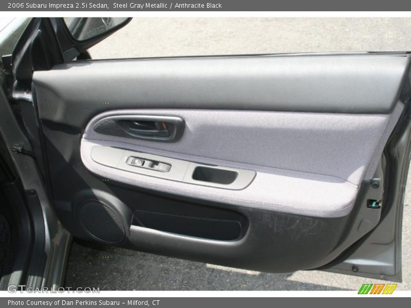 Steel Gray Metallic / Anthracite Black 2006 Subaru Impreza 2.5i Sedan