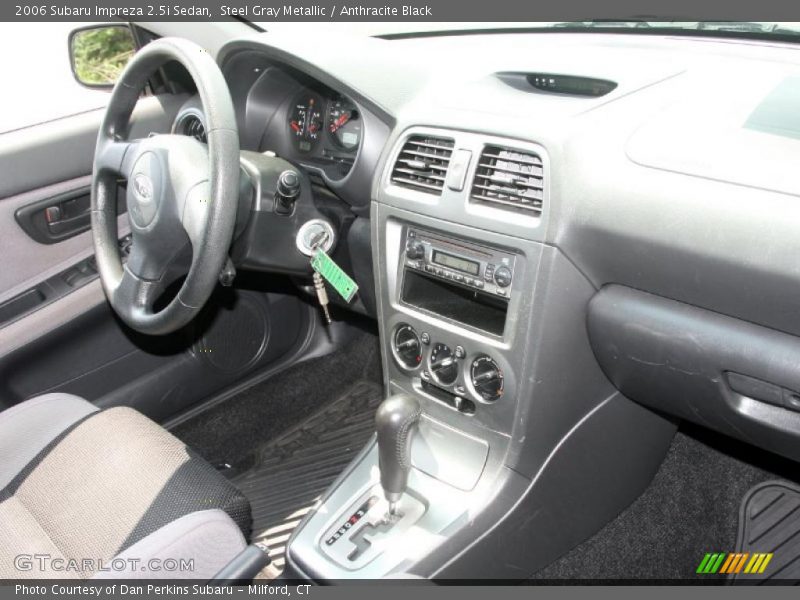 Steel Gray Metallic / Anthracite Black 2006 Subaru Impreza 2.5i Sedan