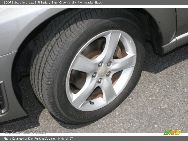Steel Gray Metallic / Anthracite Black 2006 Subaru Impreza 2.5i Sedan