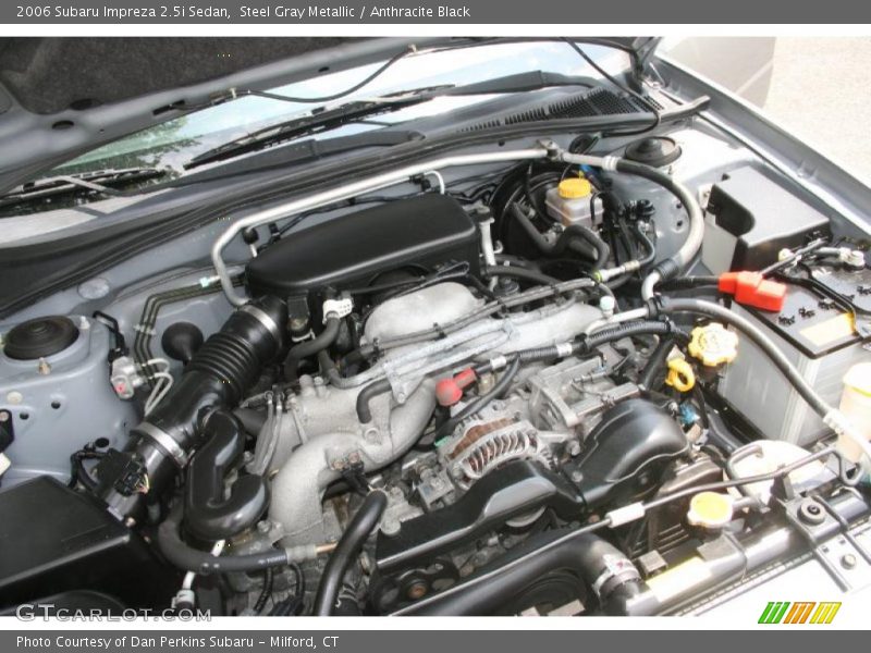 Steel Gray Metallic / Anthracite Black 2006 Subaru Impreza 2.5i Sedan