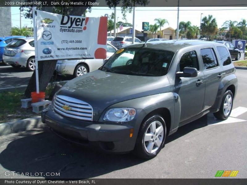 Dark Gray Metallic / Ebony 2009 Chevrolet HHR LT