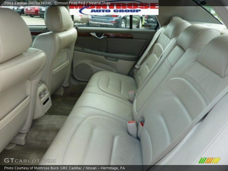 Crimson Pearl Red / Neutral Shale 2001 Cadillac DeVille Sedan