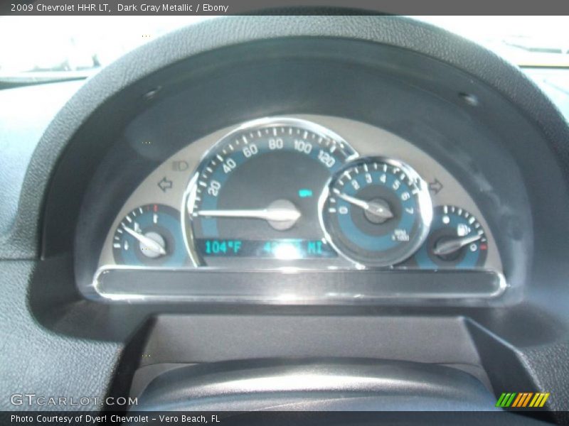 Dark Gray Metallic / Ebony 2009 Chevrolet HHR LT