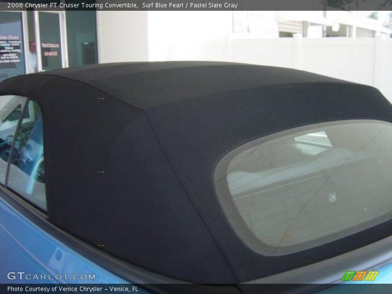 Surf Blue Pearl / Pastel Slate Gray 2008 Chrysler PT Cruiser Touring Convertible