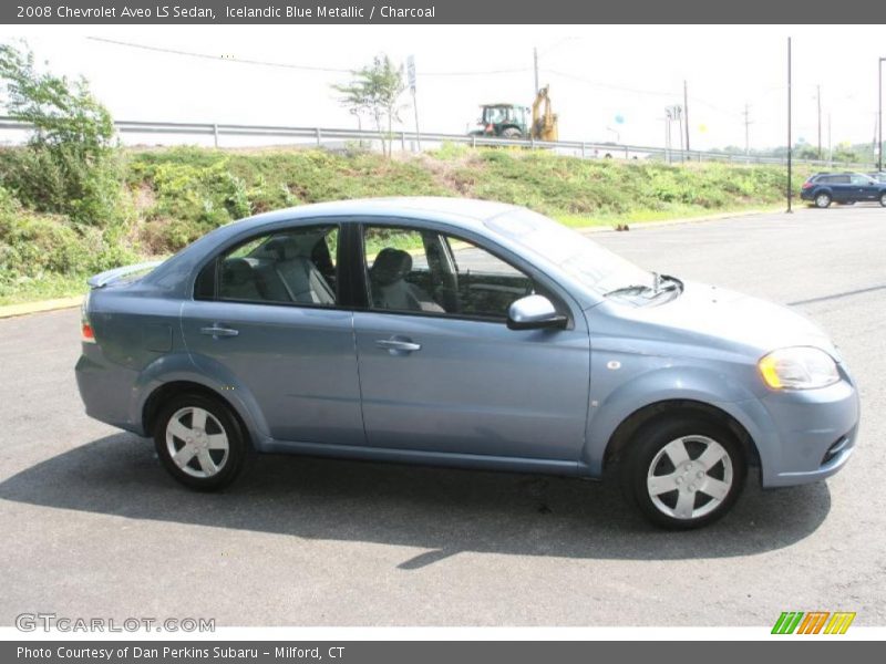 Icelandic Blue Metallic / Charcoal 2008 Chevrolet Aveo LS Sedan