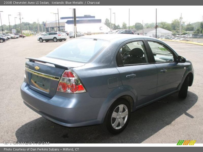 Icelandic Blue Metallic / Charcoal 2008 Chevrolet Aveo LS Sedan