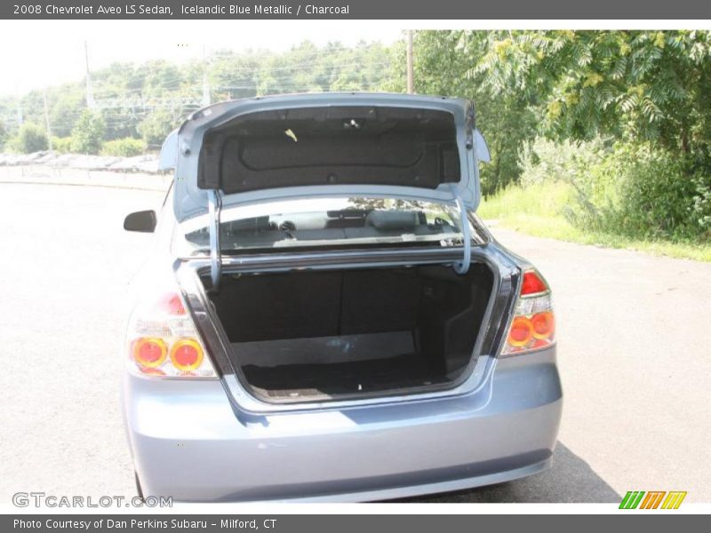 Icelandic Blue Metallic / Charcoal 2008 Chevrolet Aveo LS Sedan