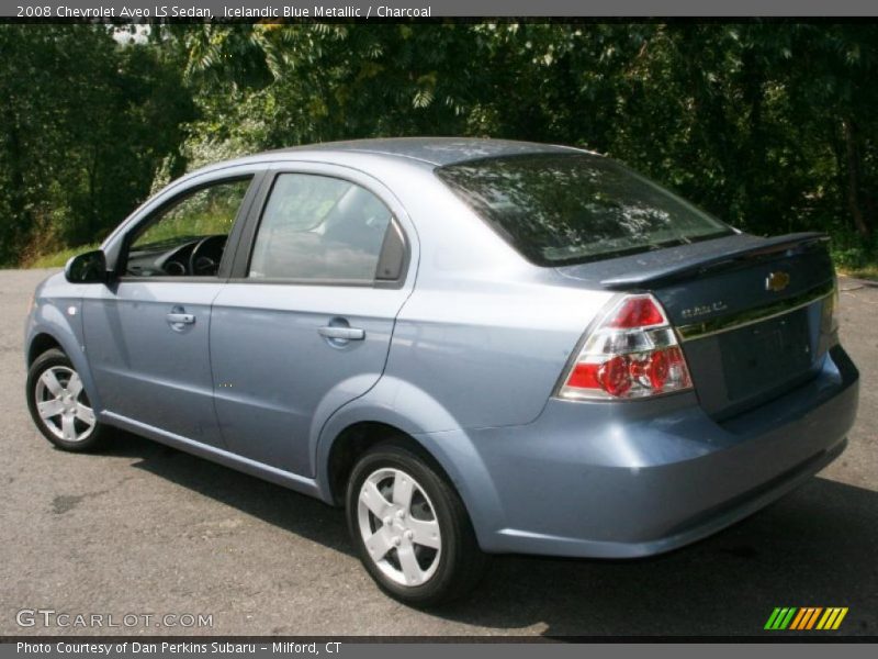 Icelandic Blue Metallic / Charcoal 2008 Chevrolet Aveo LS Sedan