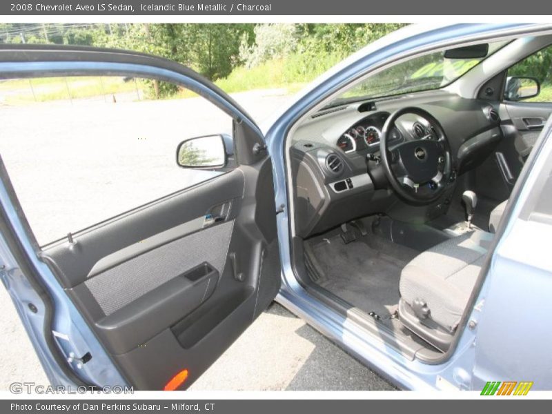 Icelandic Blue Metallic / Charcoal 2008 Chevrolet Aveo LS Sedan