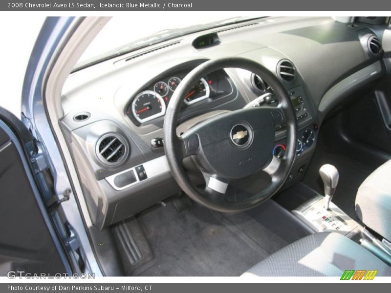 Icelandic Blue Metallic / Charcoal 2008 Chevrolet Aveo LS Sedan