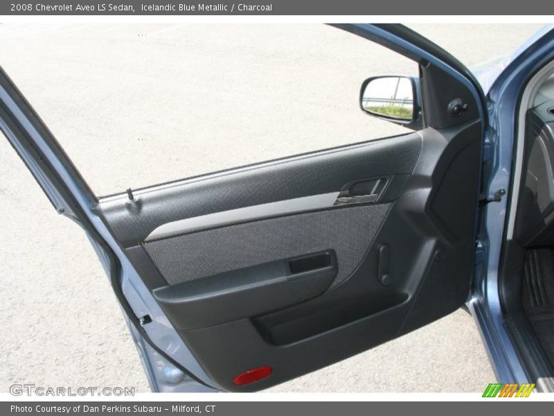 Icelandic Blue Metallic / Charcoal 2008 Chevrolet Aveo LS Sedan