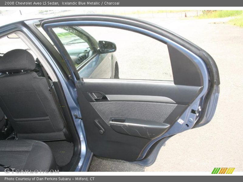 Icelandic Blue Metallic / Charcoal 2008 Chevrolet Aveo LS Sedan