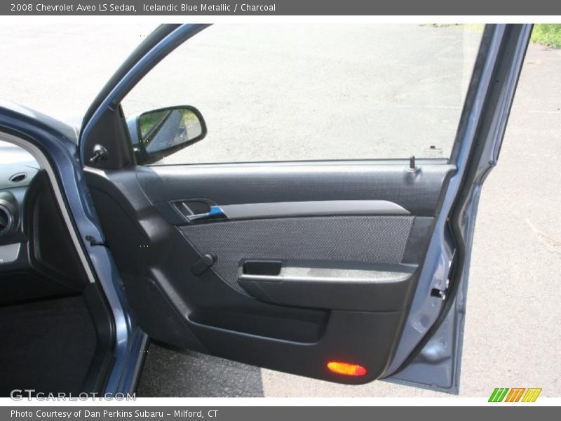 Icelandic Blue Metallic / Charcoal 2008 Chevrolet Aveo LS Sedan