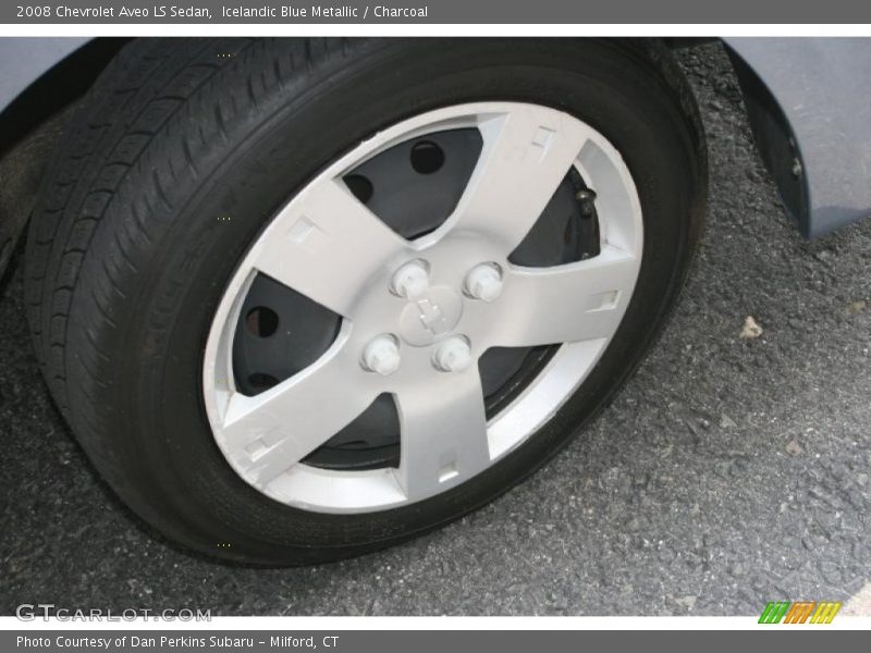 Icelandic Blue Metallic / Charcoal 2008 Chevrolet Aveo LS Sedan