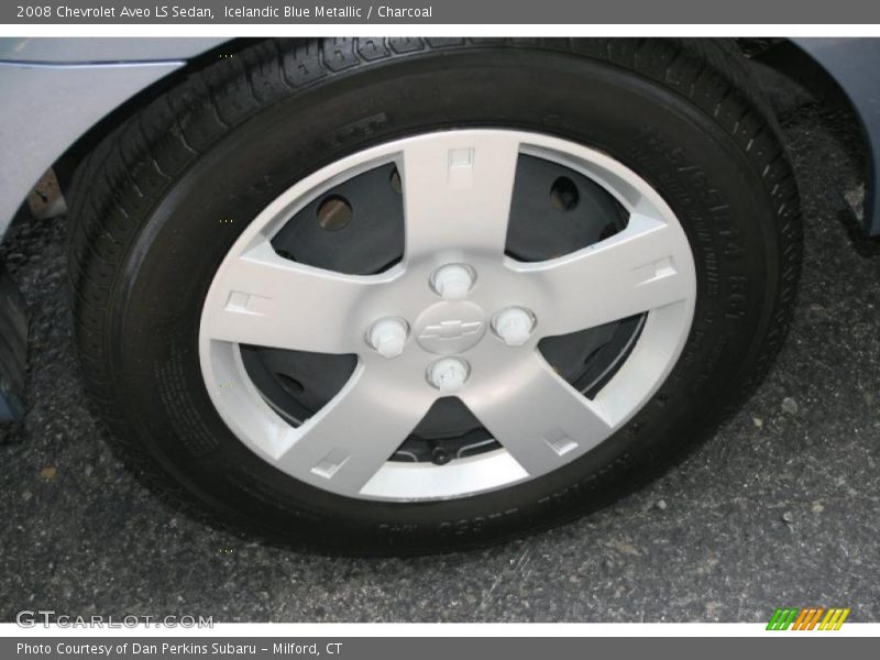 Icelandic Blue Metallic / Charcoal 2008 Chevrolet Aveo LS Sedan