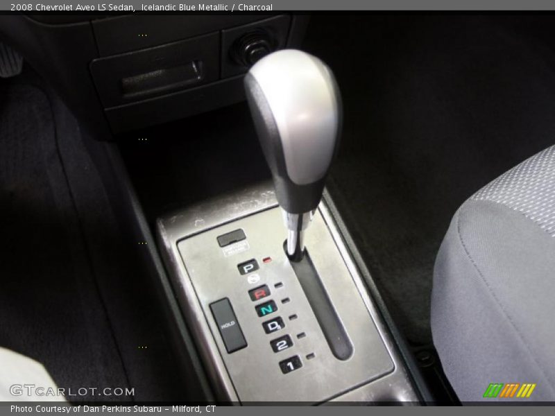 Icelandic Blue Metallic / Charcoal 2008 Chevrolet Aveo LS Sedan