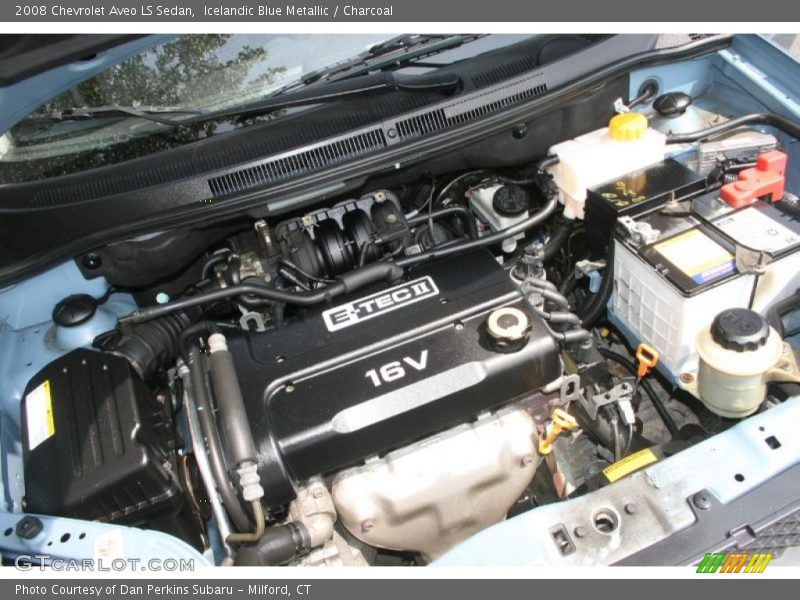 Icelandic Blue Metallic / Charcoal 2008 Chevrolet Aveo LS Sedan