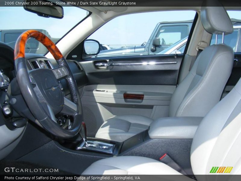 Stone White / Dark Slate Gray/Light Graystone 2006 Chrysler 300 Touring