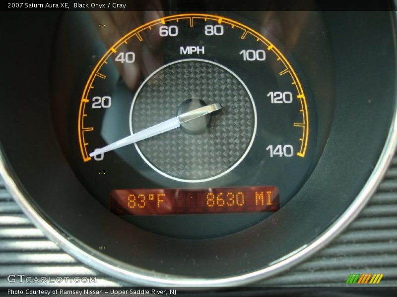 Black Onyx / Gray 2007 Saturn Aura XE