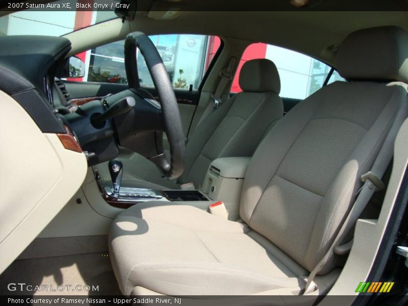 Black Onyx / Gray 2007 Saturn Aura XE
