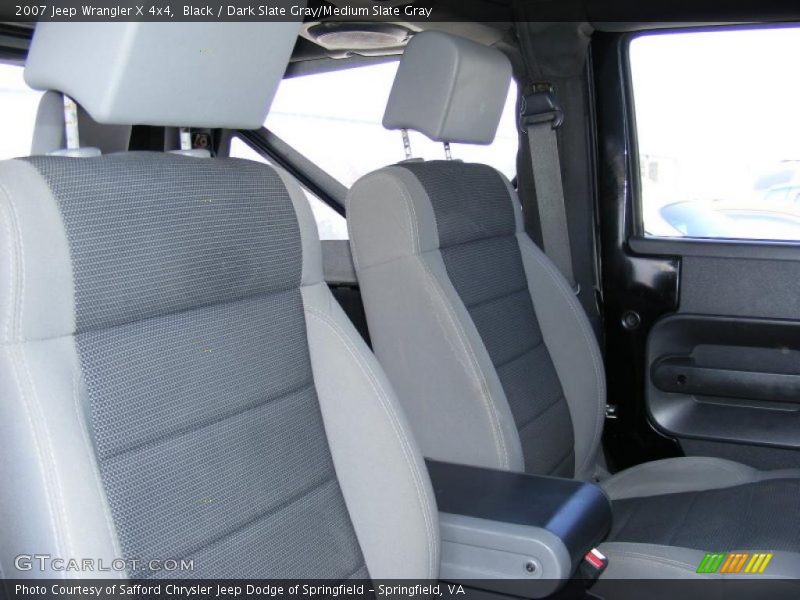 Black / Dark Slate Gray/Medium Slate Gray 2007 Jeep Wrangler X 4x4