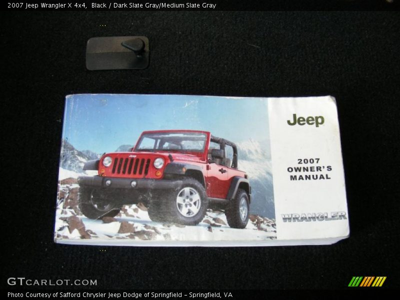 Black / Dark Slate Gray/Medium Slate Gray 2007 Jeep Wrangler X 4x4
