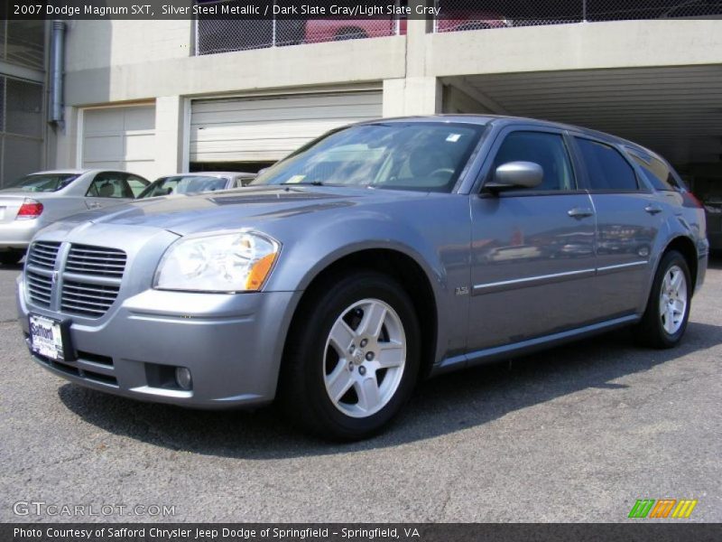 Silver Steel Metallic / Dark Slate Gray/Light Slate Gray 2007 Dodge Magnum SXT