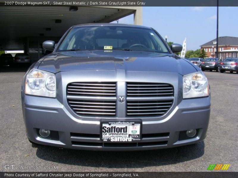 Silver Steel Metallic / Dark Slate Gray/Light Slate Gray 2007 Dodge Magnum SXT