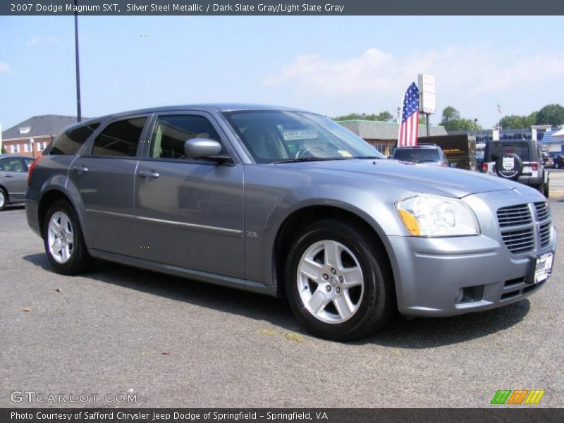 Silver Steel Metallic / Dark Slate Gray/Light Slate Gray 2007 Dodge Magnum SXT