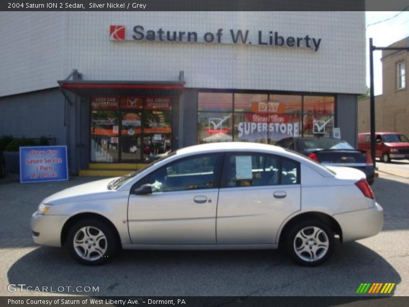 Silver Nickel / Grey 2004 Saturn ION 2 Sedan
