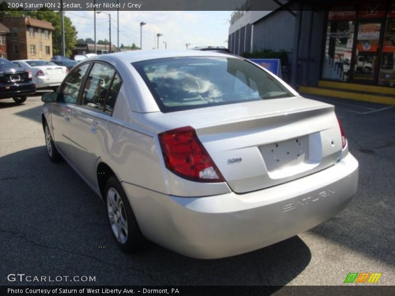 Silver Nickel / Grey 2004 Saturn ION 2 Sedan