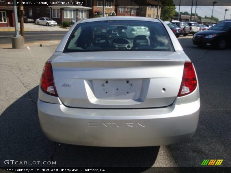 Silver Nickel / Grey 2004 Saturn ION 2 Sedan