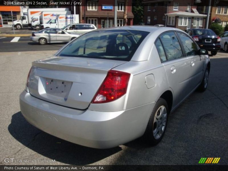 Silver Nickel / Grey 2004 Saturn ION 2 Sedan