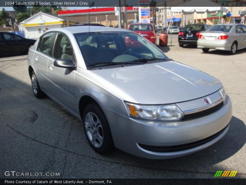 Silver Nickel / Grey 2004 Saturn ION 2 Sedan