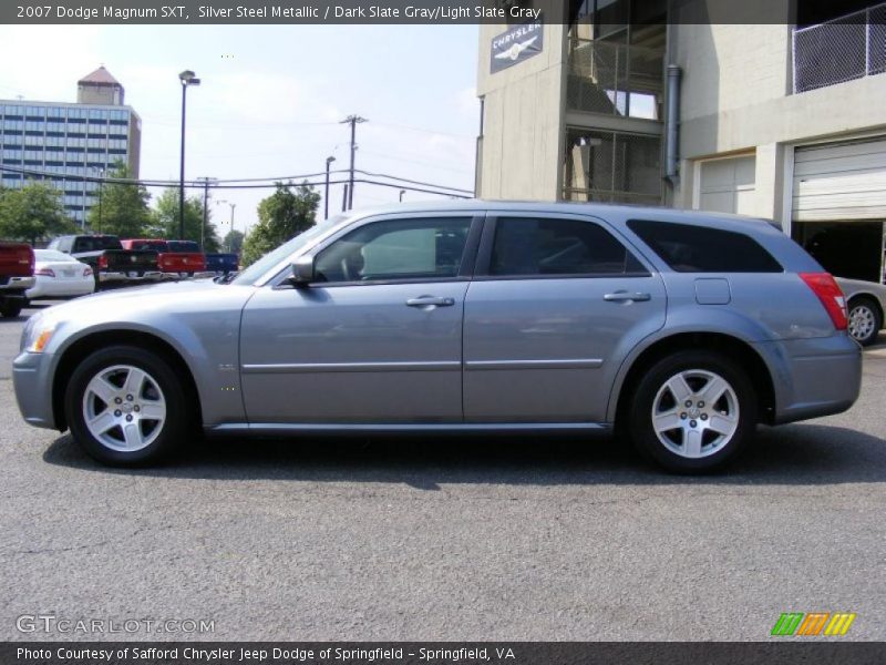 Silver Steel Metallic / Dark Slate Gray/Light Slate Gray 2007 Dodge Magnum SXT