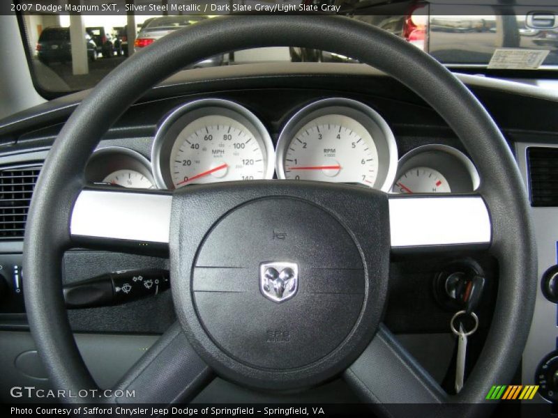 Silver Steel Metallic / Dark Slate Gray/Light Slate Gray 2007 Dodge Magnum SXT