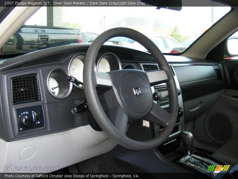 Silver Steel Metallic / Dark Slate Gray/Light Slate Gray 2007 Dodge Magnum SXT